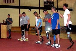 Prosthetist and Athlete Speaks at Military Amputees Training Workshop