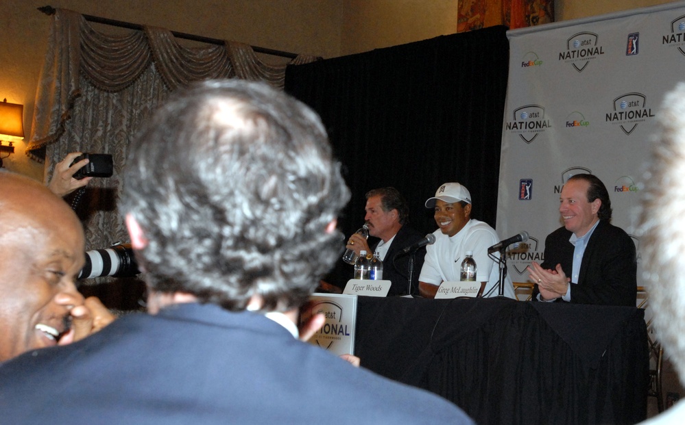 Tiger Woods Hosts AT&amp;T National Golf Tournament at Congressional Country Club