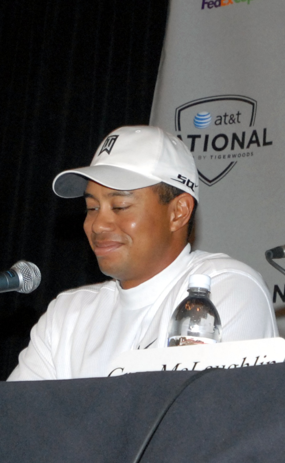 Tiger Woods Hosts News Conference for AT&amp;T National Golf Tournament