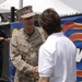 Gen. Pace Greets NASCAR Driver Gordon at Coca-Cola 600