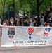 Indiana University Cheerleaders Support U.S. Troops at Indy 500 Parade