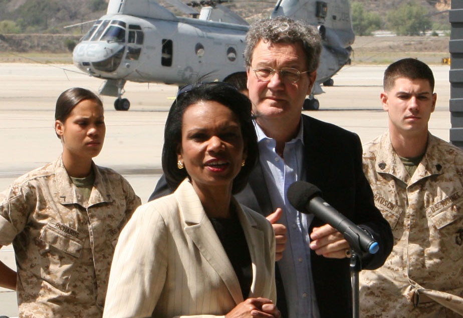 Sec. Rice Visits Camp Pendleton Marines