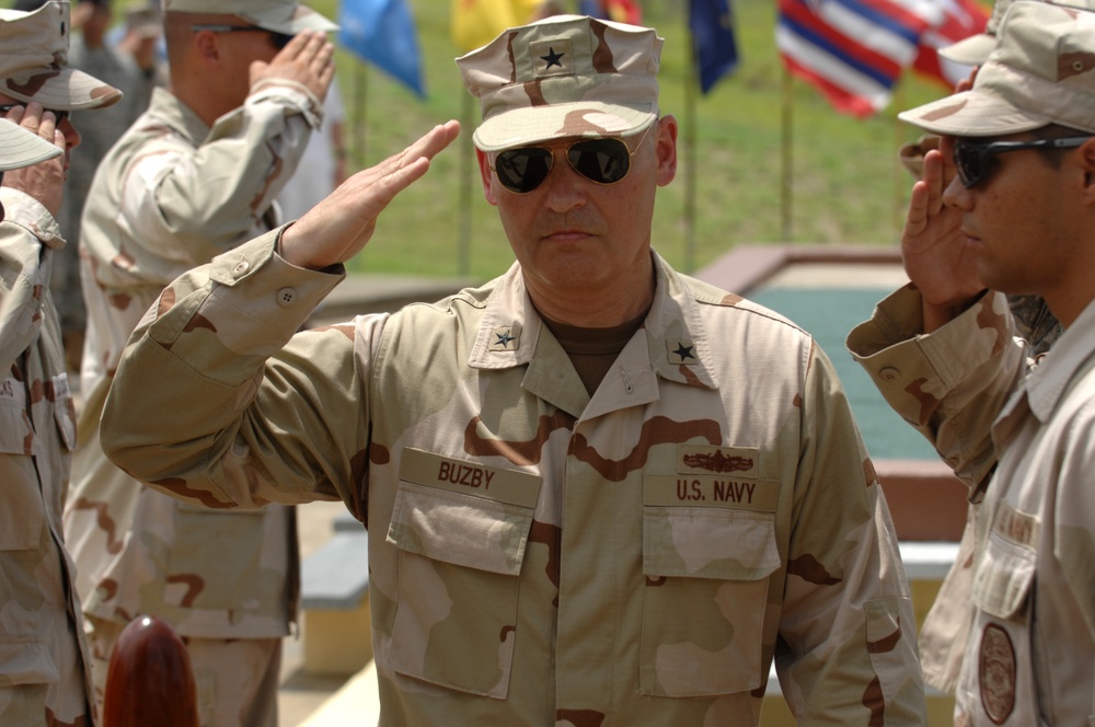 Rear Admiral Buzby Assumes Command of Joint Task Force-Guantanamo