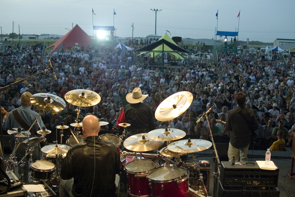 Charlie Daniels Band Performs for Thousands at Marine Corps Air Station