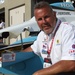 Playa del Racing Manager Displays 'America Supports You' Decal on Team Car