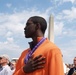 Fallen Soldier's Son Honors Colors at Remembrance Ceremony