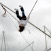 Child Bungee Jumps at Joint Service Open House