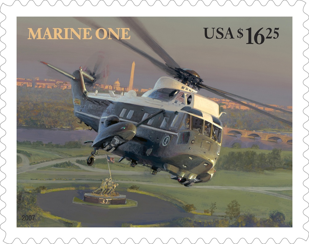 New Marine One Stamp Debuts June 13