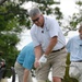 Army Staff Sgt. Practices Golf After Military Program Launch