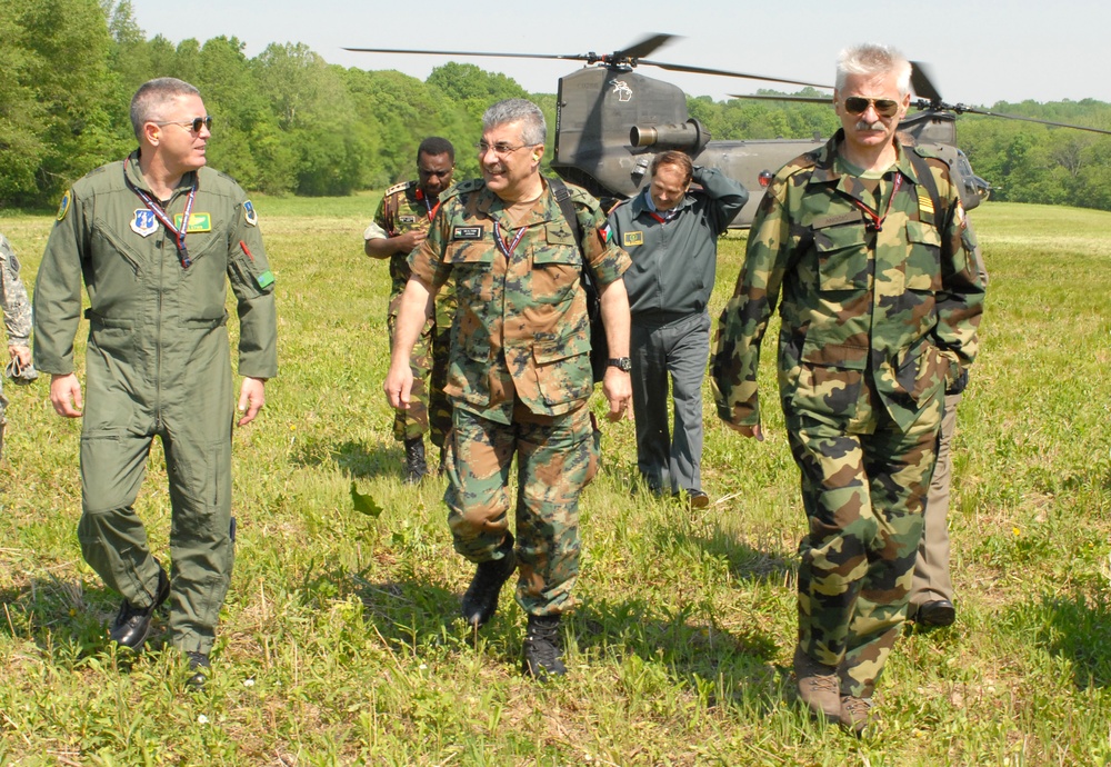 National Guard Hosts International Attaches for Vigilant Guard Exercise
