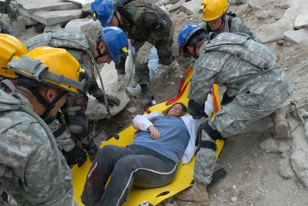 National Guard CERFP Teams Train for Disaster Response