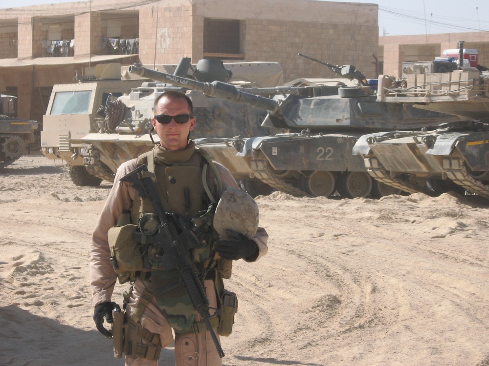 Marine Reservist Honored for Providing Plumbing Services to Troops in Iraq