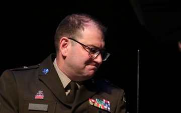 100th Army Band performs at the City of Morganton Municipal Auditorium