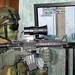 Army Spc. Demonstrates Land Warrior's Thermal Sights