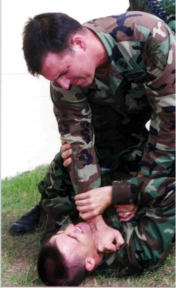 U.S. Army Military Police Practice Hand-to-Hand Combat at Fort Benning