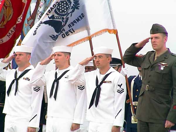 Crew of EP-3 Recon Plane Honored for Actions During Incident with Chinese Fighter