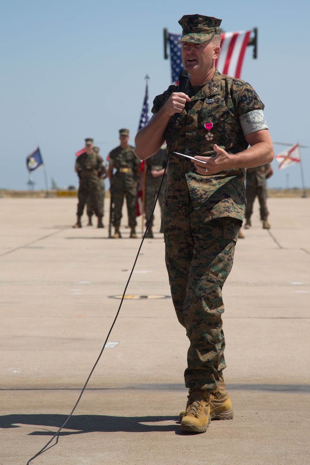 MACG-38 Change of Command