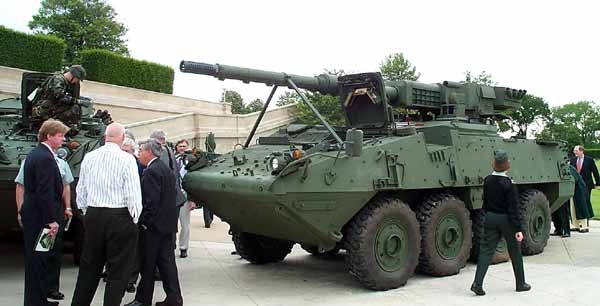 New Army Light Armored Vehicle III Variant Unveiled at Pentagon