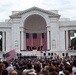 President Bush Honors Fallen Soldiers at Arlington National Cemetery on Memorial Day