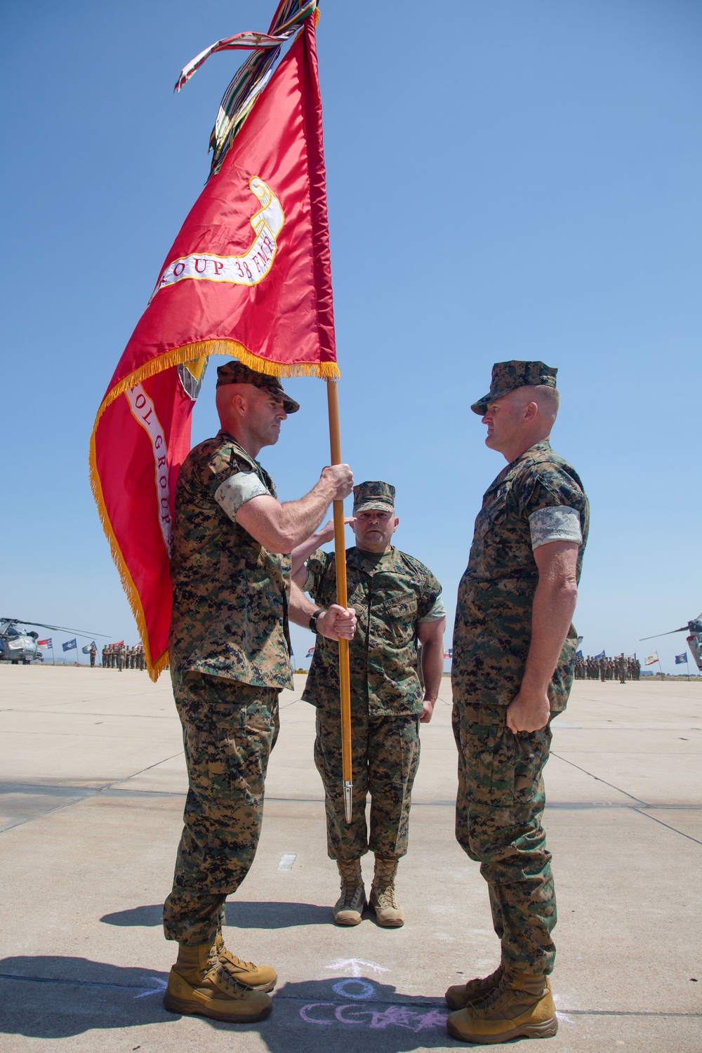 MACG-38 Change of Command