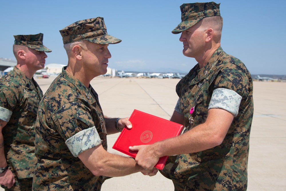 MACG-38 Change of Command