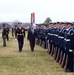 Wolfowitz Inspects Troops at Pentagon Welcoming Ceremony
