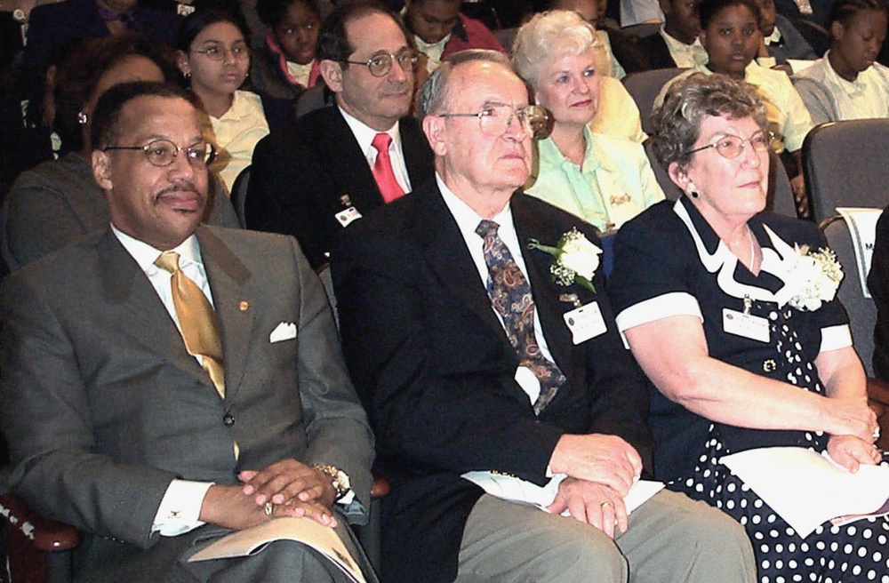 Retired Army Couple Honored for Service at Women's History Month Ceremony