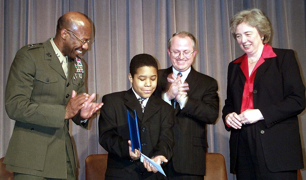 Sixth Grader Wins DoD African American History Month Essay Contest
