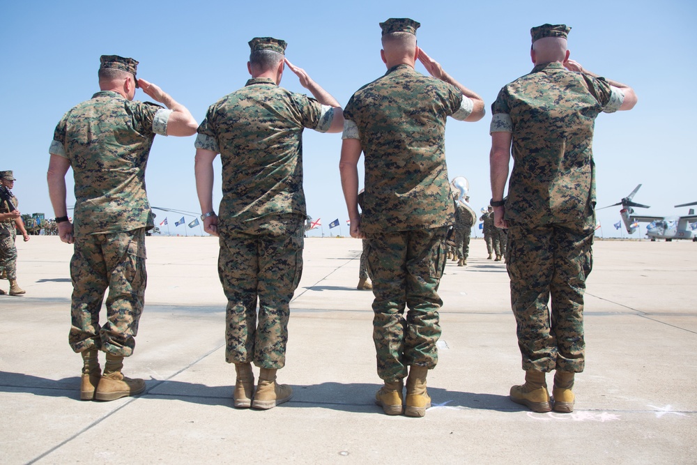 MACG-38 Change of Command