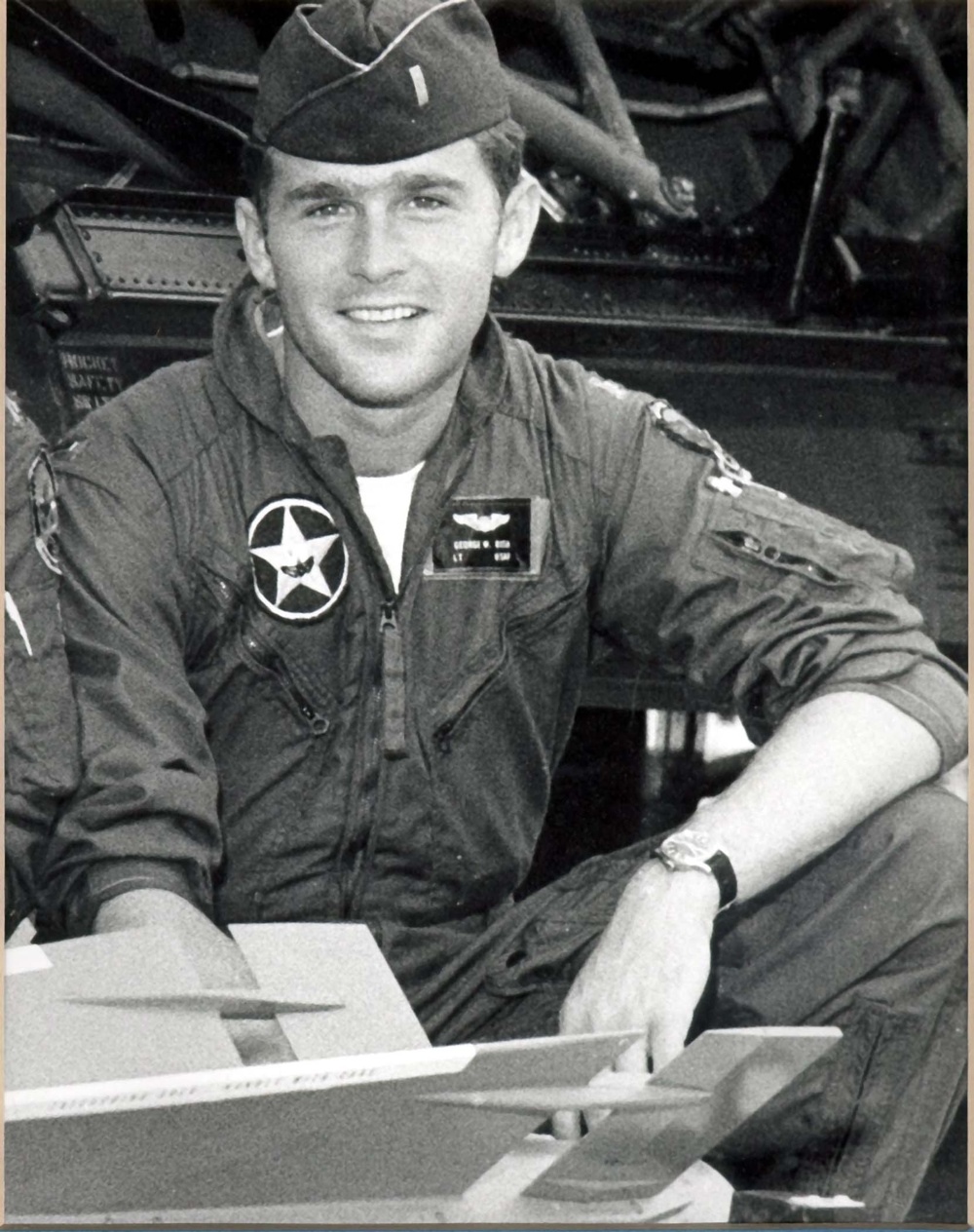 Texas Air National Guard Pilot George W. Bush Flew F-102 Fighter Jets in the 1970s