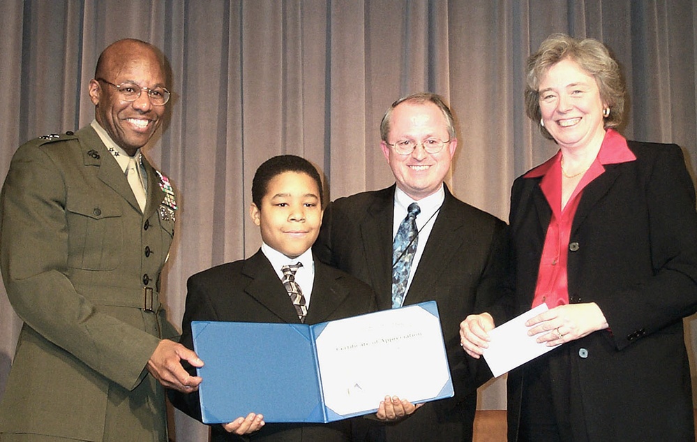 Cragin Honors Student Essayist at African American History Month Event