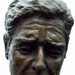 Somber Soldier Statue Reflects Battlefield Grief