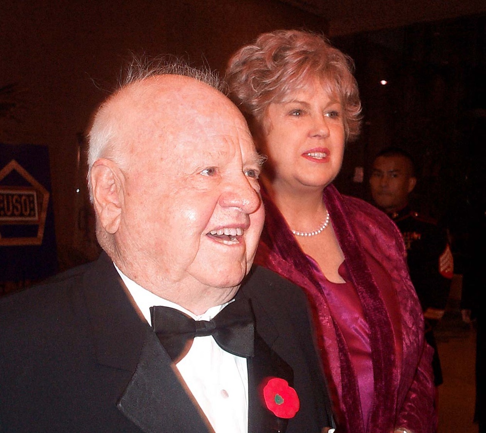 Veteran Actor Mickey Rooney, 80, Attends Military Concert with Wife