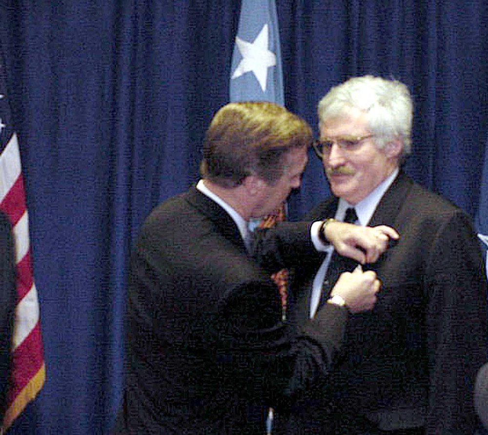 Defense Secretary Honors NATO Advisor with Distinguished Service Medal