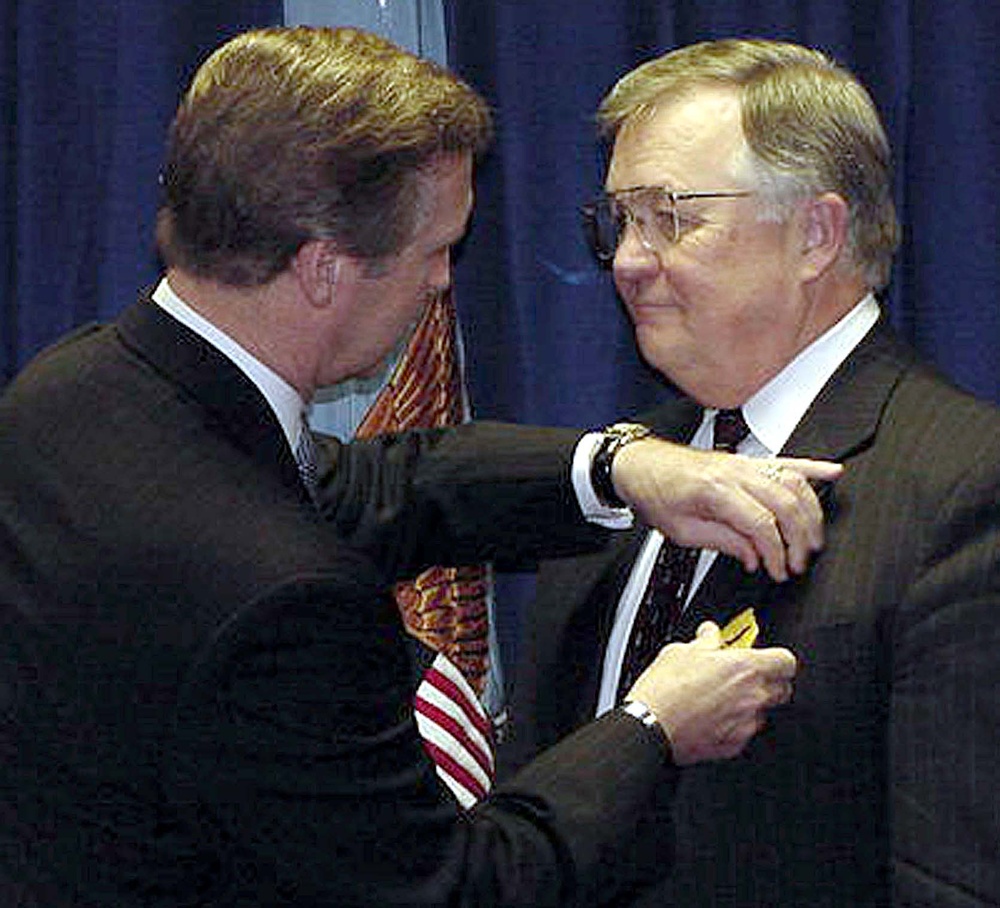 Defense Secretary Honors NATO Advisor Clarence Juhl