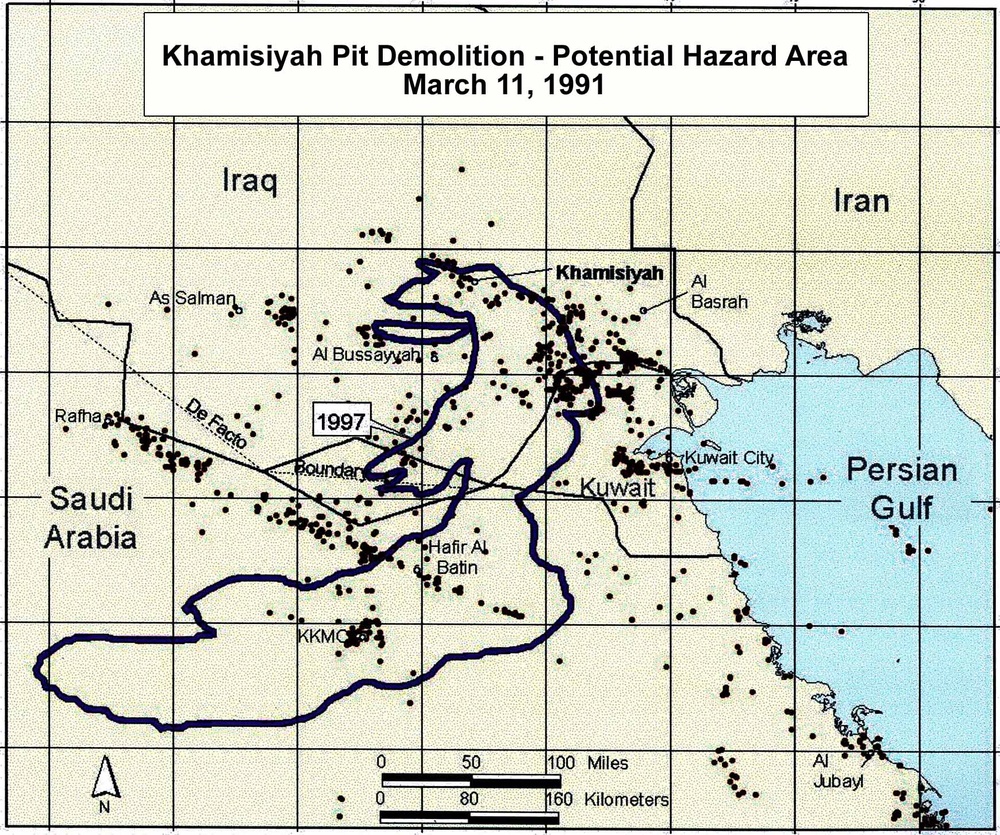 Khamisiyah Weapons Facility Destruction Raises Nerve Agent Exposure Concerns