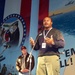 Singletary, Bradshaw Entertain Troops Aboard USS Harry S. Truman