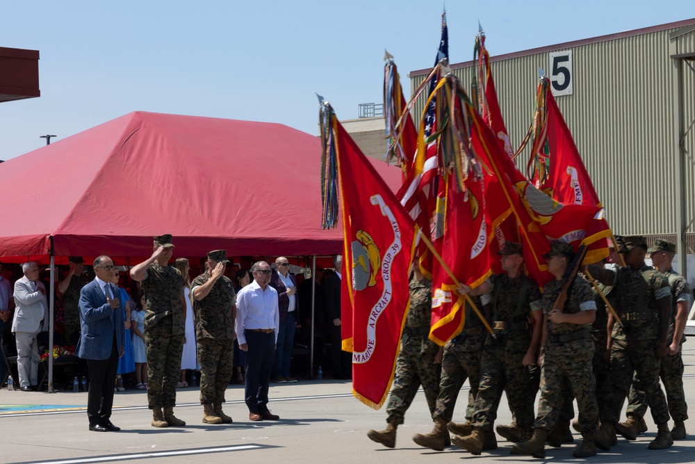 MAG-39 Change of Command