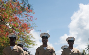 Camp Blaz Marines participate in the 79th Saipan Liberation Parade