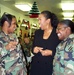 Singer Ruth Pointer-Sayles Visits Troops in Bosnia