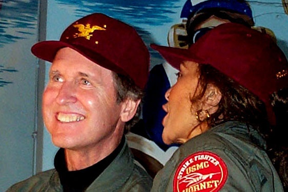 Defense Secretary Cohen and Wife Host Holiday USO Show for Troops