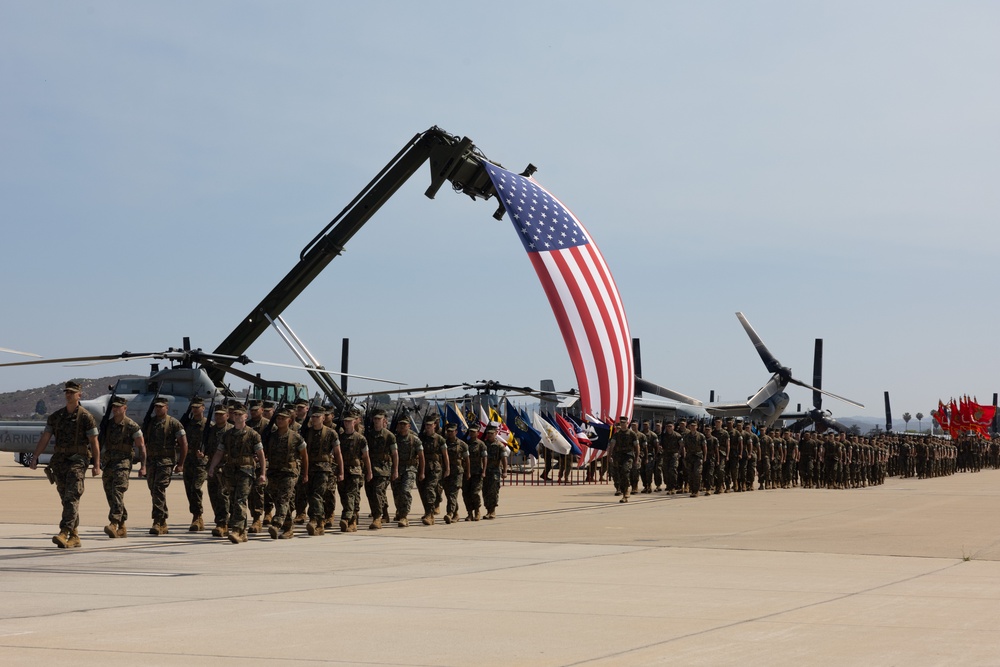 MAG-39 Change of Command