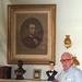 Retired Army Master Sgt. Stands in Lincoln's Cottage