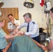 Air Force Doctor Trains Medical Students on Chest Tube Insertion
