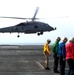 Defense Secretary Visits Aircraft Carrier USS Abraham Lincoln