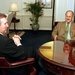 Actor Gerald McRaney Meets with Defense Secretary William S. Cohen at the Pentagon