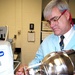Army Chemist Collects Air Samples for Analytical Testing