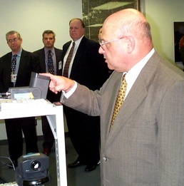 Defense Official's Fingerprint Digitally Encoded on Smartcard