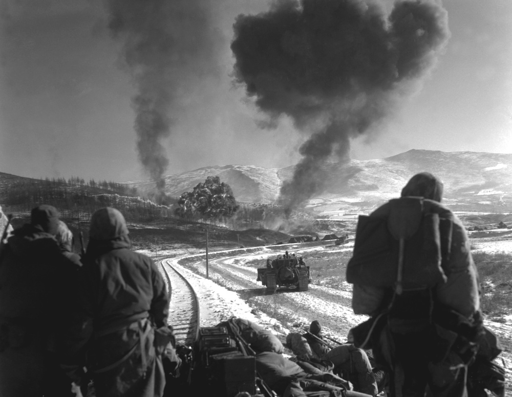 Marine Air Power Supports Ground Assault in Korea