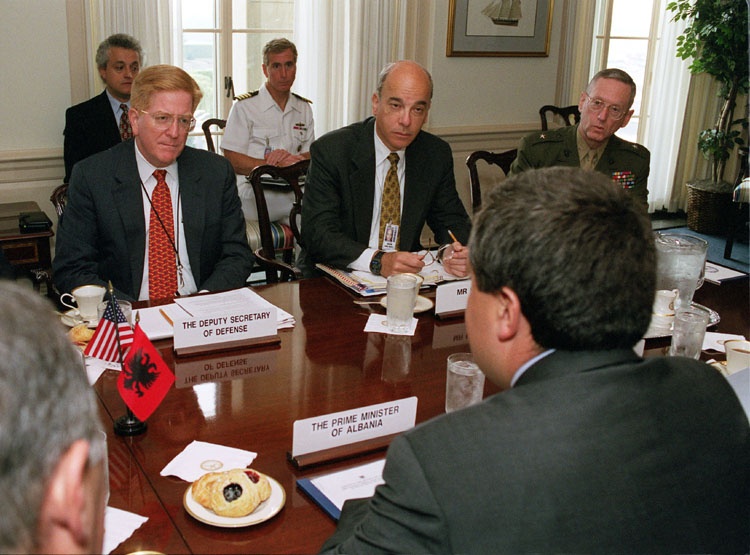 U.S. and Albanian Officials Discuss Regional Security at Pentagon Meeting